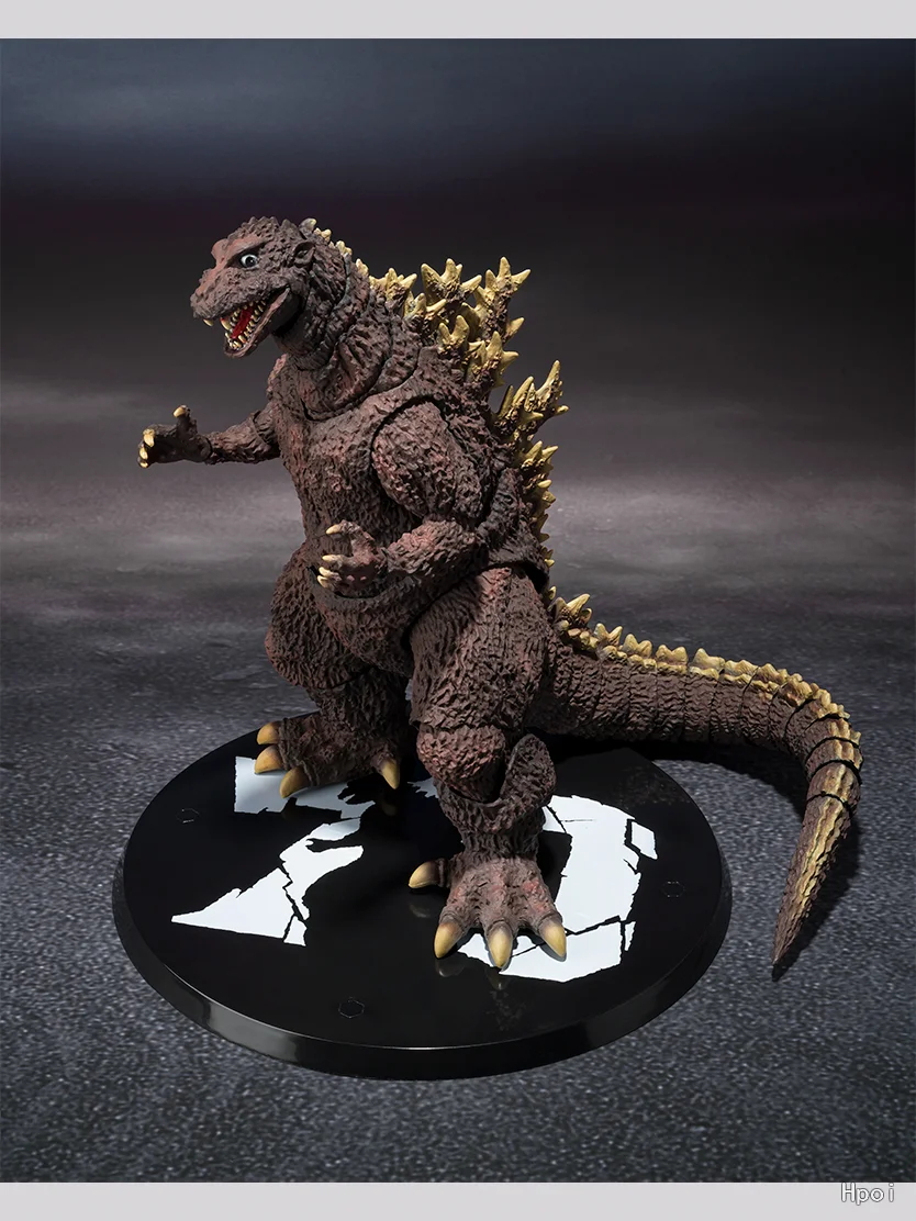 In Stock Original BANDAI S.H.MonsterArts SHM Godzilla 1954 70th Anniversary Special Ver 15CM Collection Action Figure Toys Gifts