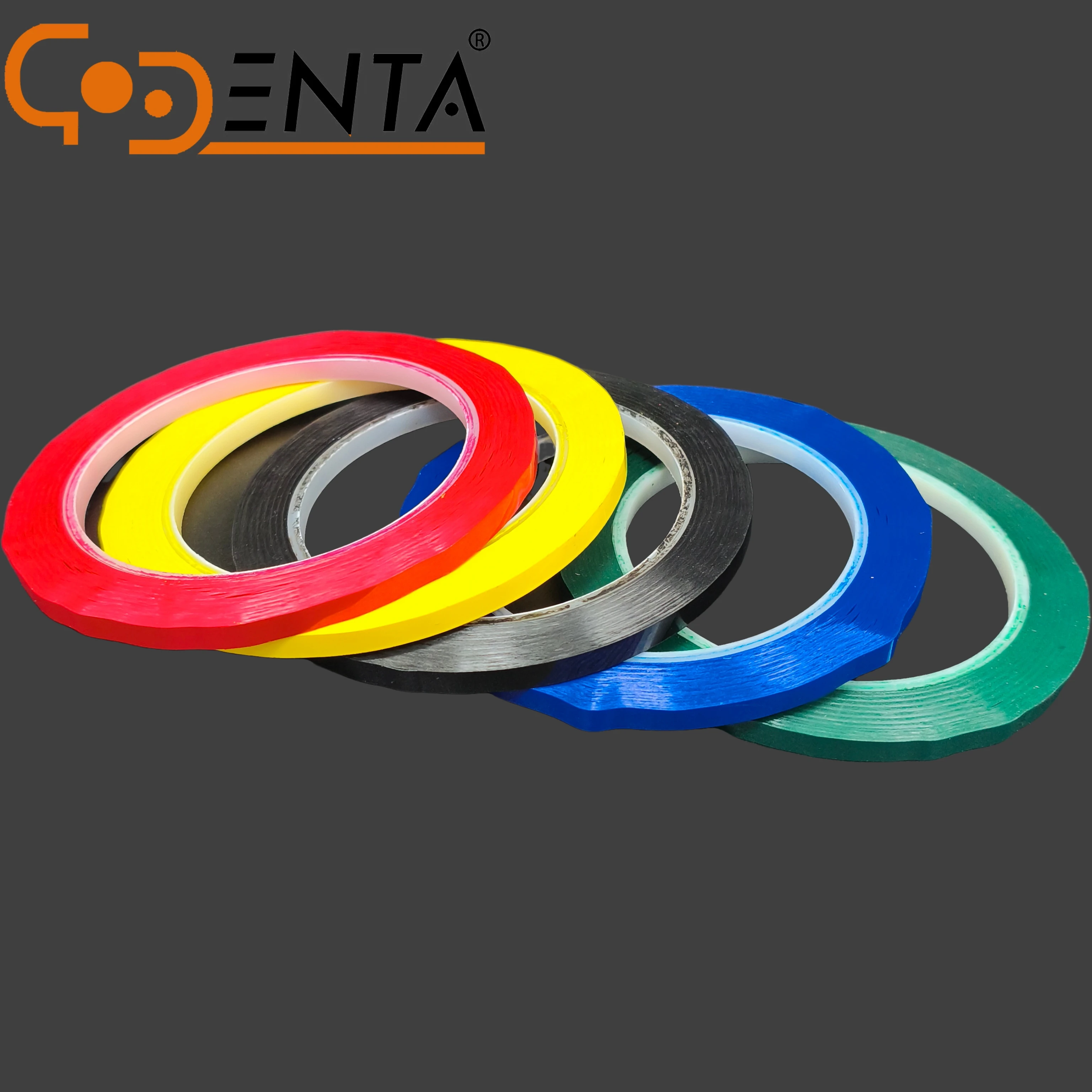 Dental Identification Tape  PET High Tempe Resistant Marla Tape Instrument Marking Tape for Lab Supply