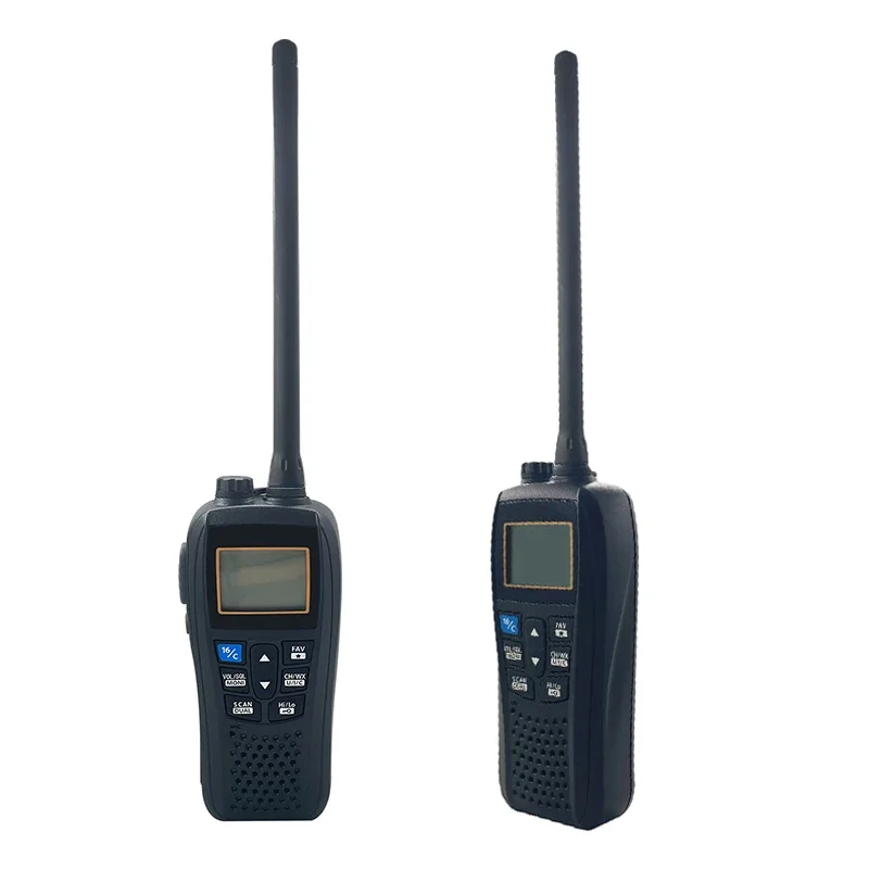 5W vhf ipX7 marine weather channel waterproof walkie talkie