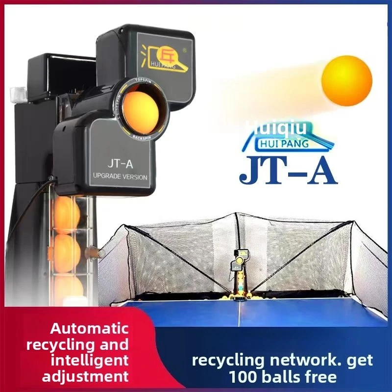 Machine Full-automatic programmable table tennis trainer JA-T Robot for table tennis serving robot
