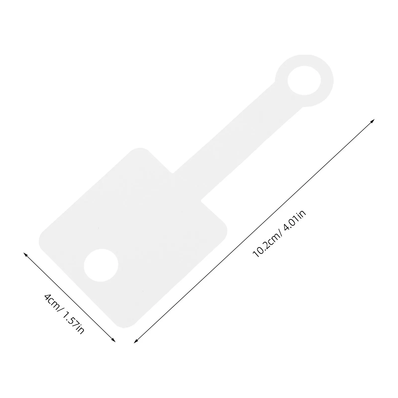 100Pcs Blank Jewelry Price Tags White Self Adhesive Writable Display Labels for Necklace Bracelet Clothing Retail Store Online view 6