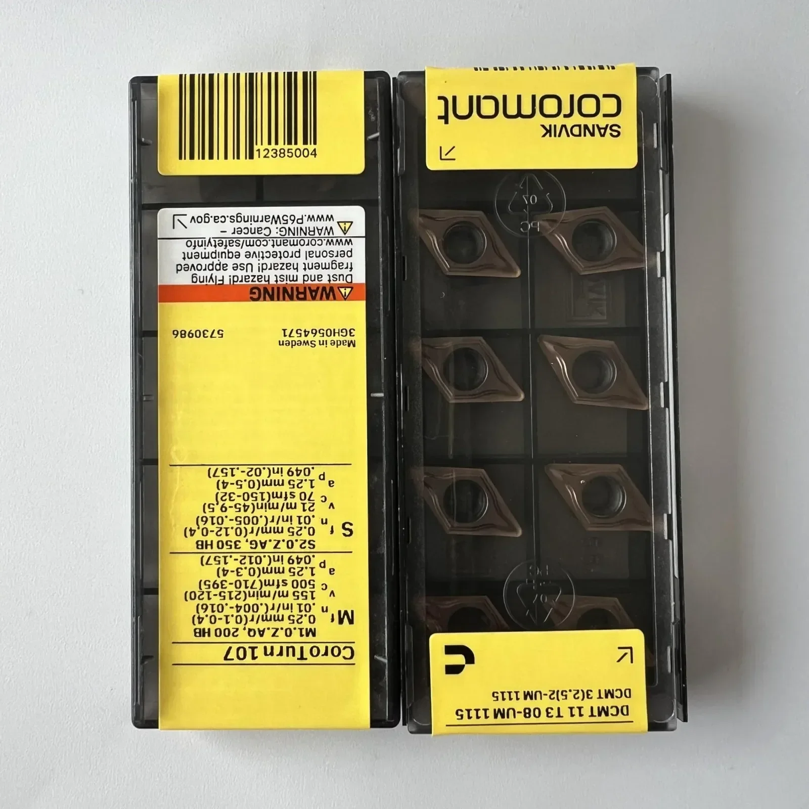 

SANDVIK-Coromant / DCMT11T308-UM 1115 / 10 Pcs