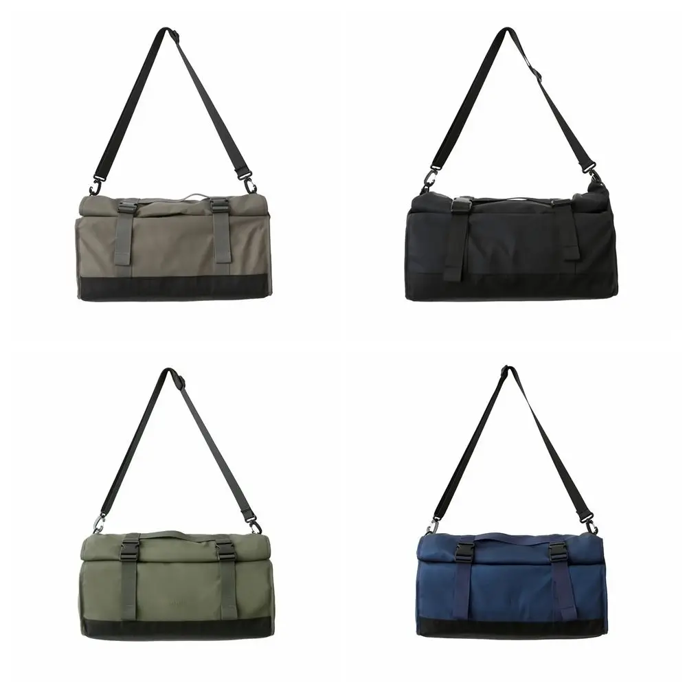 Nylon Travel Duffel Bag Wet Dry Separation Portable Travel Luggage Bag Multi Pocket Large Capacity Women's Fitness Handbag
