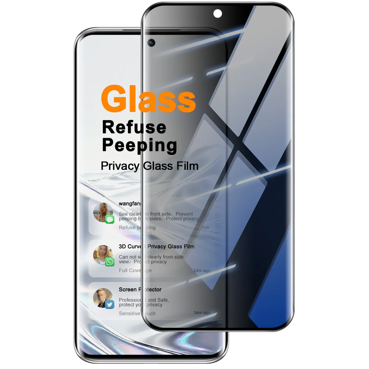 

Защитная пленка из закаленного стекла IMAK Privacy для Tecno SPARK 40 Pro+ / Camon 50 Ultra 5G