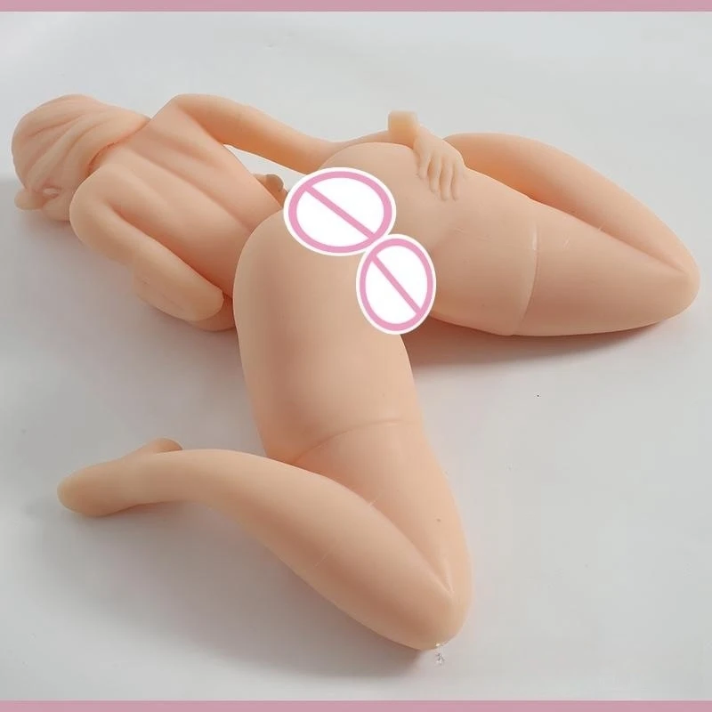 Sexy Male Silicone Love Doll Pocket Man sex Toy Lifelike Masturbator Toy Realistic Sex Dolls for Men toys 1.4kg sex love Doll
