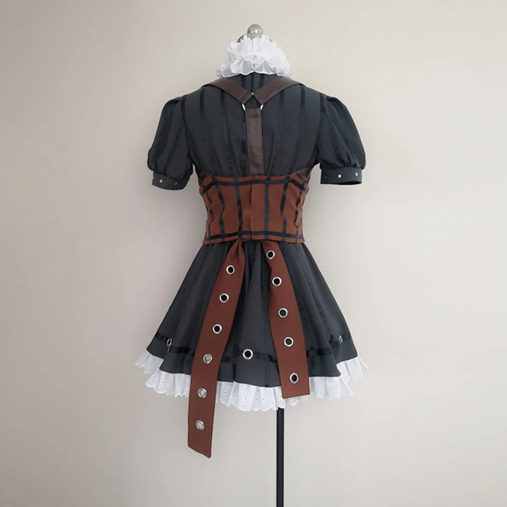 New Alice Madness Returns Cosplay Costume Alice Steam Dress Outfit Halloween Party Costumes for Women Men