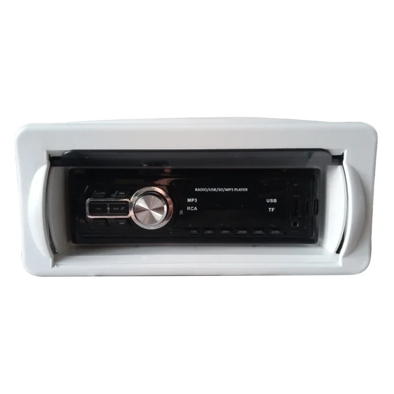 

Universal Marine Radio Housing Unit, Fold-Down Door, Marine Radio Waterproof Housing,Fully Enclosed Design D7YA