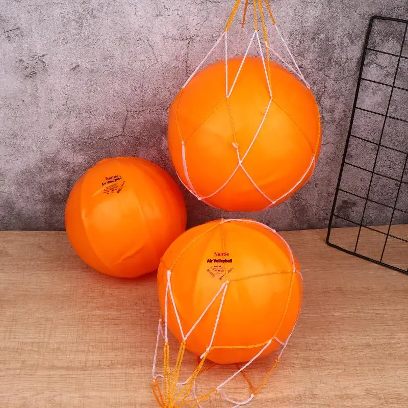 Pallavolo gonfiabile in gomma resistente per riunioni di famiglia Feste in spiaggia Giochi interni ed esterni ed eventi sportivi