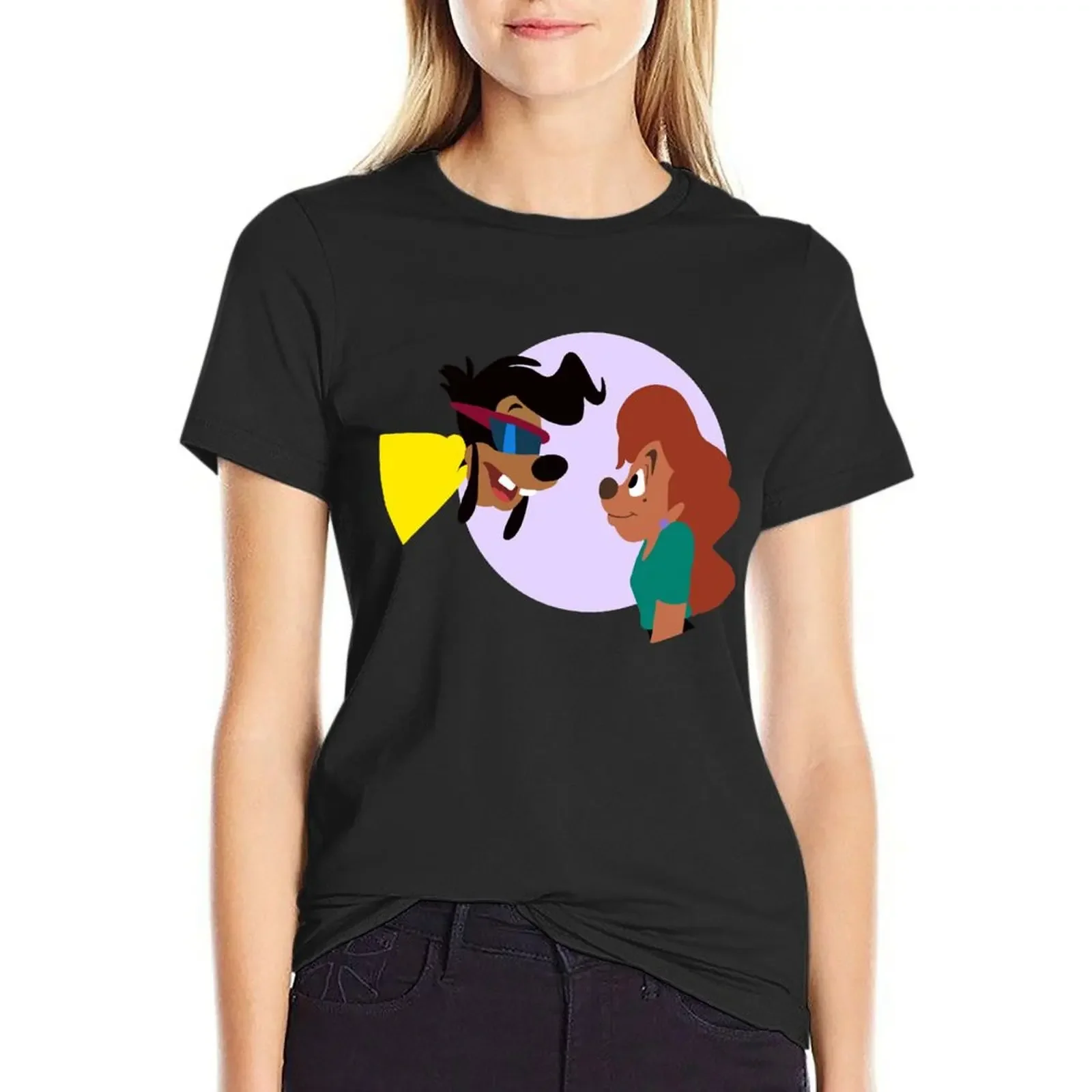 

Roxanne and Max dressed as POWERLINE T-Shirt graphics cute clothes vintage Blouse tshirts woman
