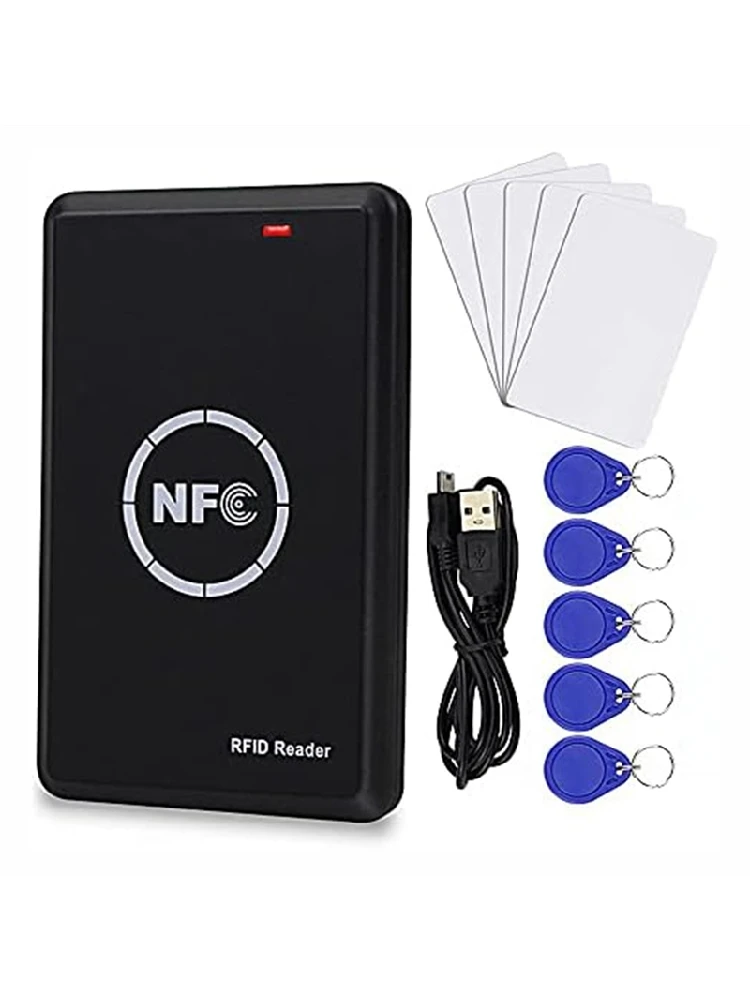 Copieur de carte de contrôle d'accès intelligent, lecteur RFID ampa er, duplicateur de carte 125KHz, décodeur de carte crypté 13.56MHz, étiquette NDavid