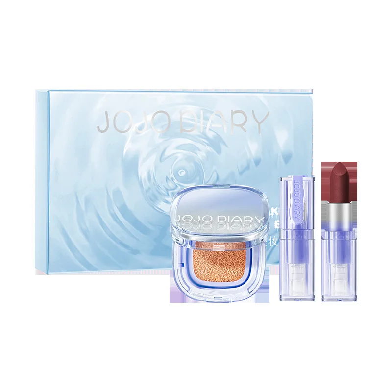 Jojo Molkerei Make-up Set Luftkissen und Lipstics Kosmetik