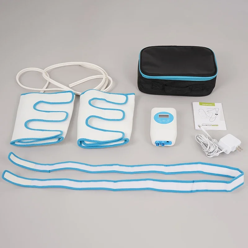 Therapy System Machine Lymphatic Drainage Air Leg Massager Recovery Boots DVT Pump fast shipping