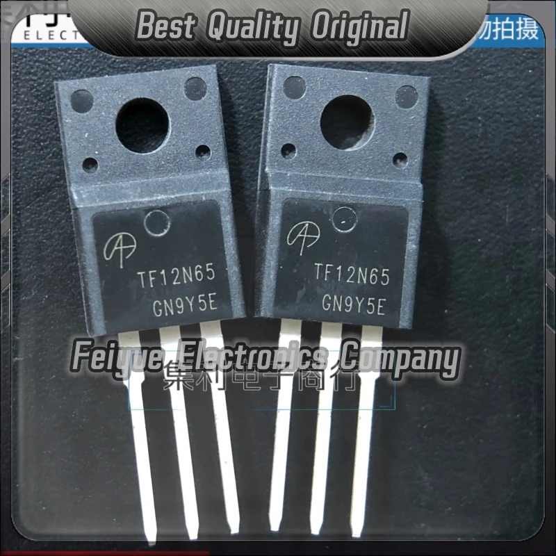 5PCS-20PCS  TF12N65  AOTF12N65  MOS 650V 12A Best Quality Imported Original