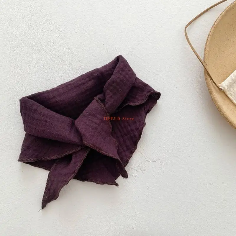 مجموعة ملابس قطنية مكونة من 3 قطع من ملابس الطهاة حديثي الولادة U50F تتضمن رومبر ووشاح قبعة #2