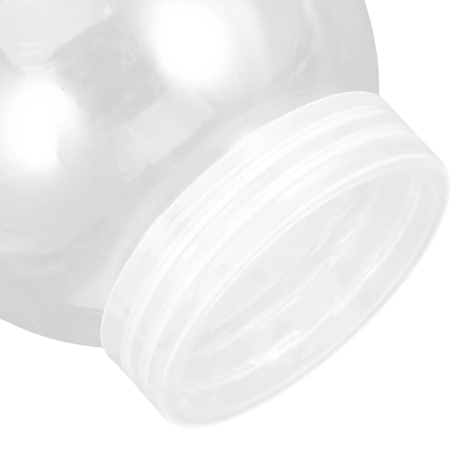 

10 Pcs Snow Globe Accessories High Transparent Plastic Round Water Ball Empty Diy Craft Supplies Christmas Decor