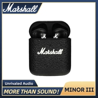 New MARSHALL Minor III TWS Earphones, in Ear Noise Reduct Touch Control Headphones, IPX4 Sweatproof Earbuds for Sports Travel