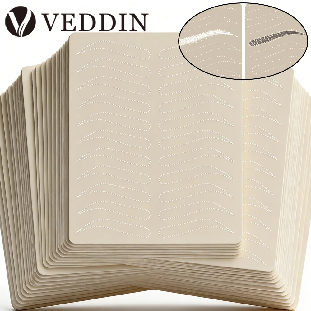 

30/20/10/5/1pcs Tattoo Practice Skin Eyebrow Practice Skins Permanent Makeup Fake Microblading Leather Skins Tattoo Accessories