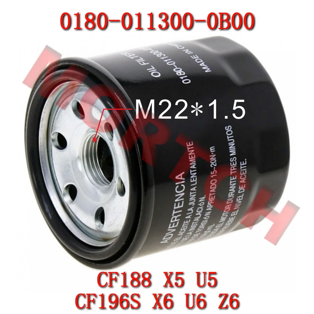 Ölfilter 0180-011300-0B00 für CFMoto ATV UTV CF500 CF600 CF625 X5 X6 U5 UForce 500 U6 CF188 196S-B Motor – Detail 1