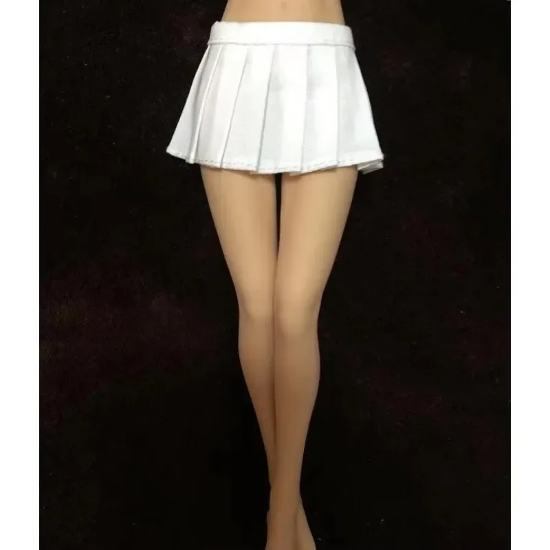 1/6 Scale Female Solider School Uniform JK Pleated Skirt Sailor Dress Clothes Model for 12inch Action Figure Doll Model Toy
