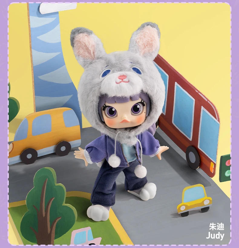 本物の POPMART MOLLY コミックブック ズートピア 2 シリーズ 1/12 本物の POPMART MOLLY コミックブック ズートピア 2 シリーズ 1/12
