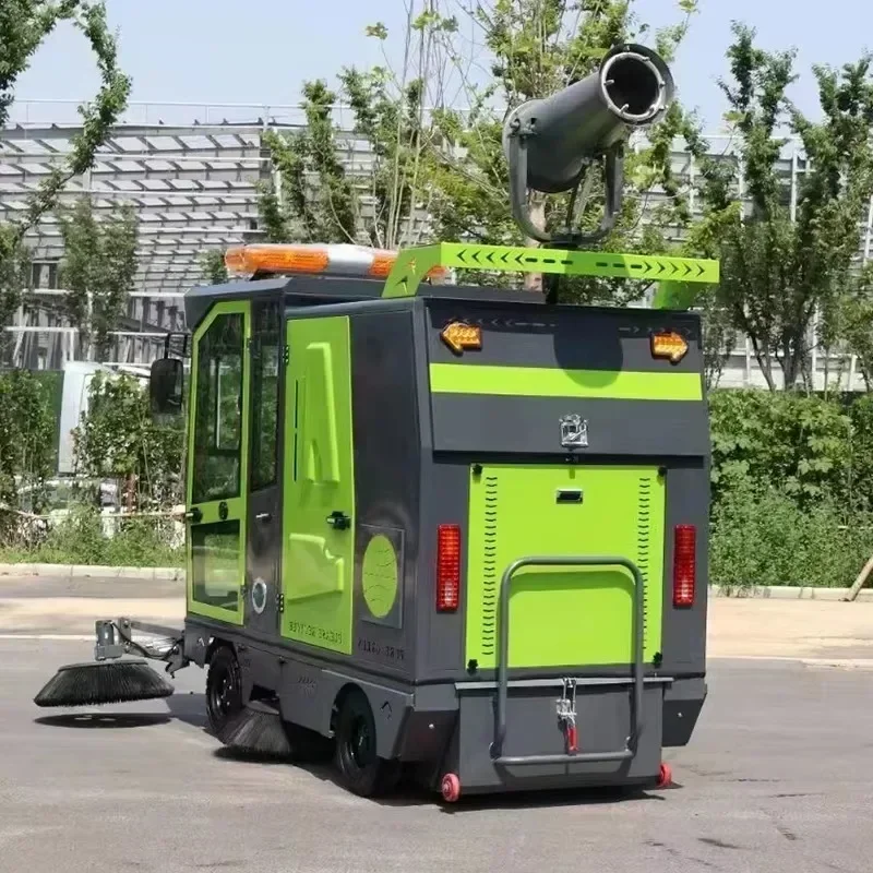 Pure Electric Mechanical Road Sweeper Four Wheeled Floor Sweeper for Sale