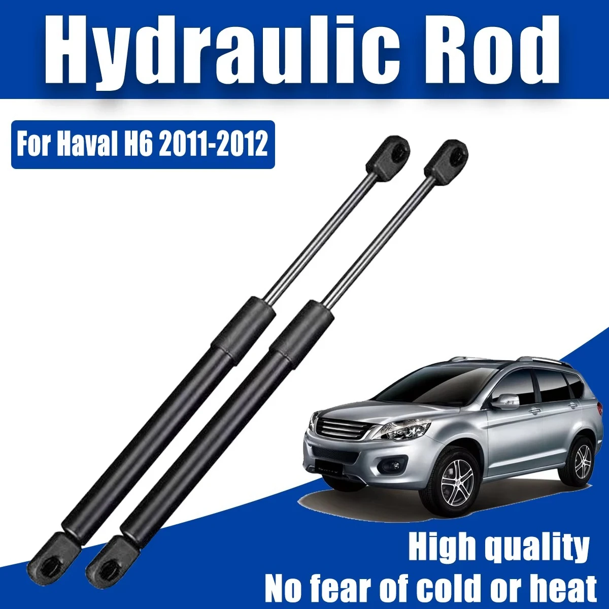 Hydraulic Rods Trunk For Great Wall Haval H6 2011-2012 Car Rear Gate Hood Shock Bar Supporting Strut Spring Engine Accessories