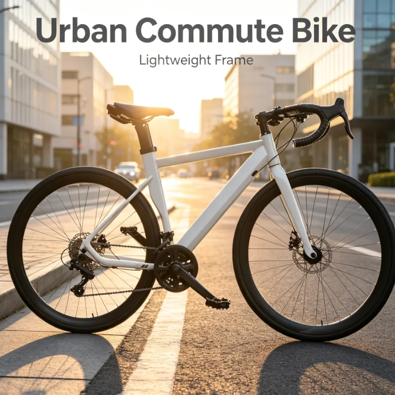 Ultralight 700C Road Bike Drop Bar Racing Bicycle Disc Brake Variable Speed Suitable for urban commuting purposes