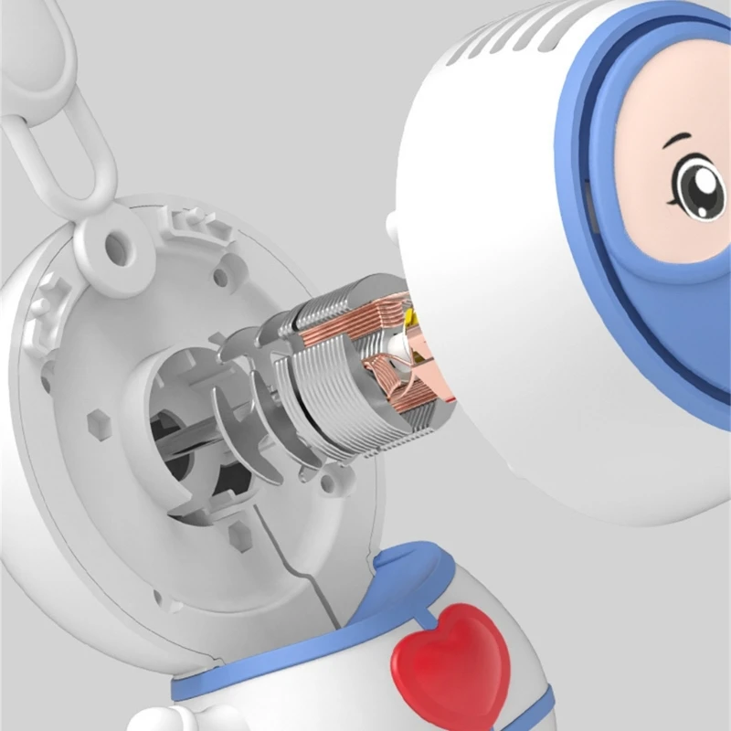 Ventilateur portatif suspendu à 2 vitesses, avec lanière, Rotation à 360 degrés, livraison directe