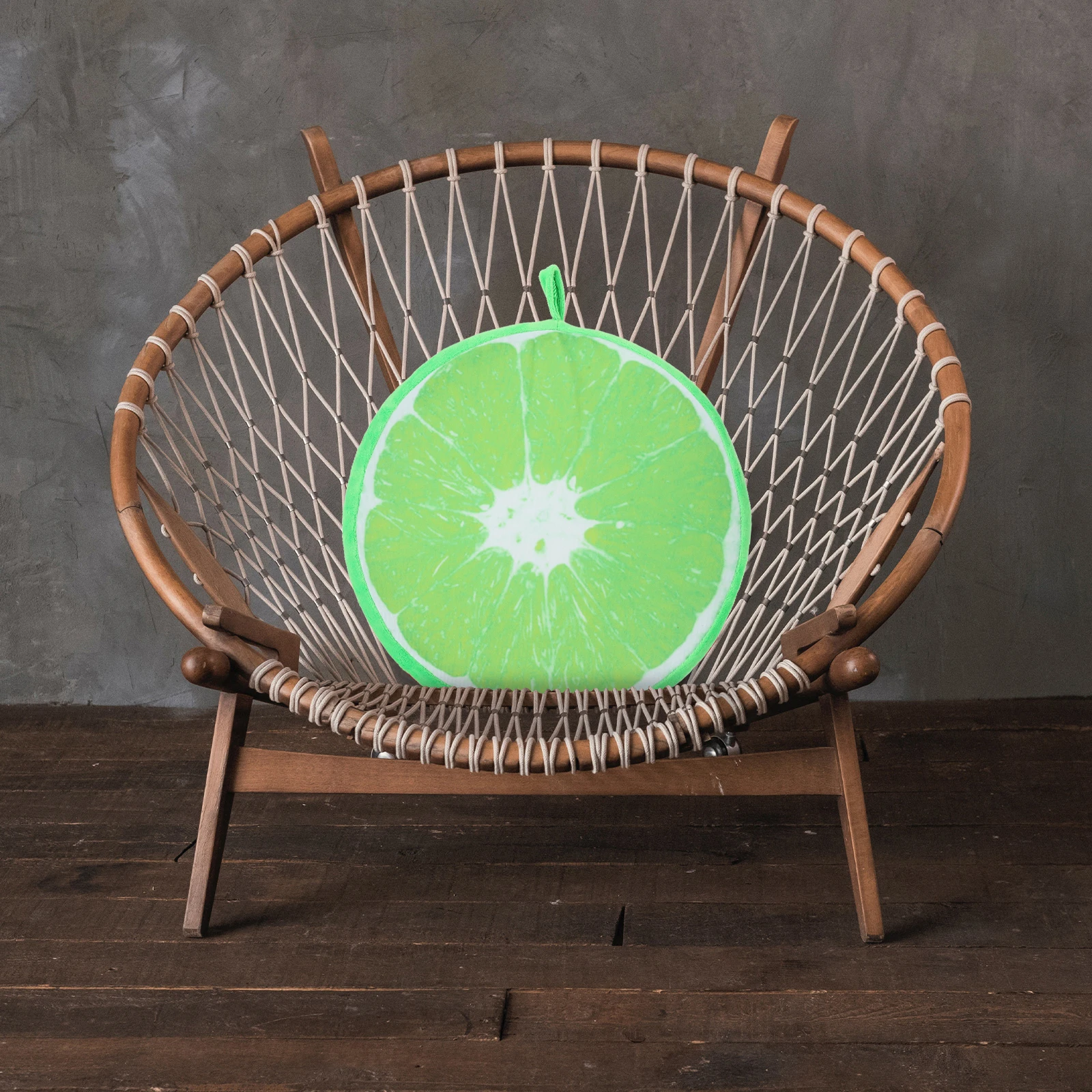 

Fruit Seat Cushion 33cm Orange Pillow Sofa Lumbar Support Floor Pad Decorative Chair Polyester Fiber Machine Washable