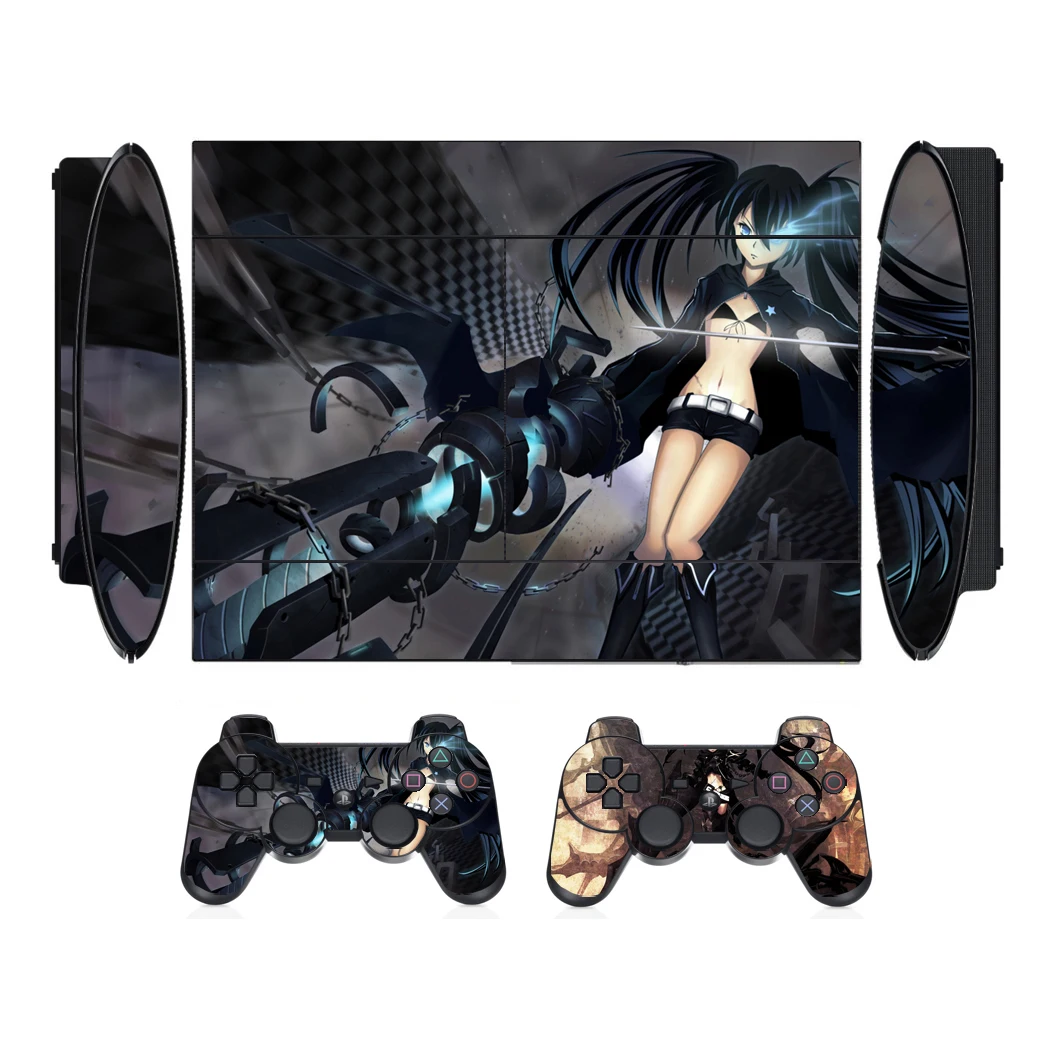 1510 Vinyl Skin Sticker Protector for Sony PS3 Super Slim and 2 Controller Skins Stickers