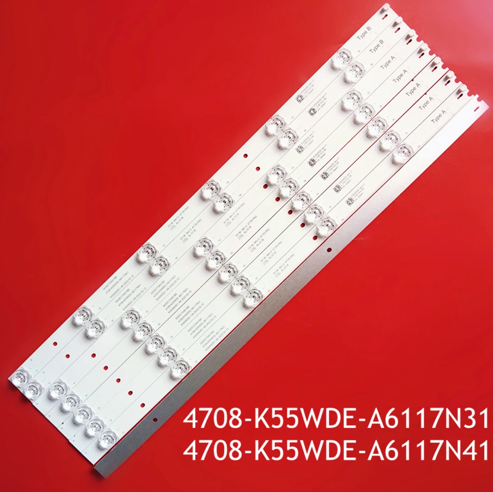 

Фонарь подсветки телевизора для 55V31 55S31 K550WDE1 A6 4708-K55WDE-A6117N31 4708-K55WDE-A6117N41