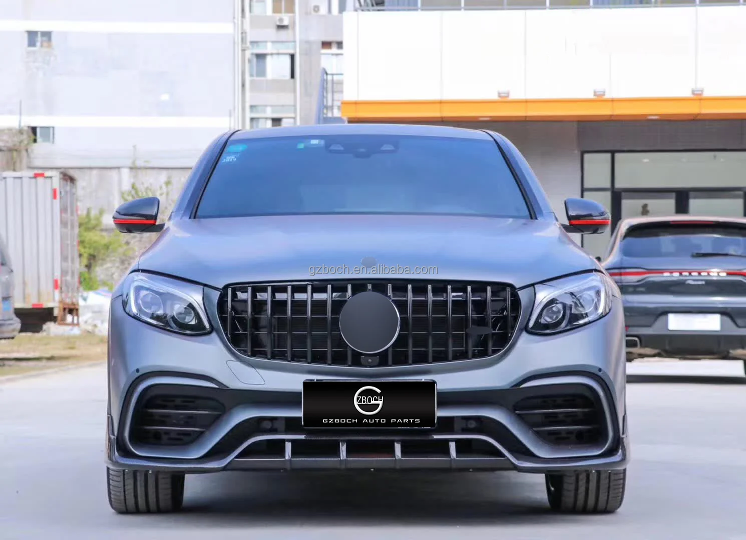 for  Favorable price body kit for Mercedes GLC C253 Coupe upgrade GLC63 AMG car bumper front bumper front lip