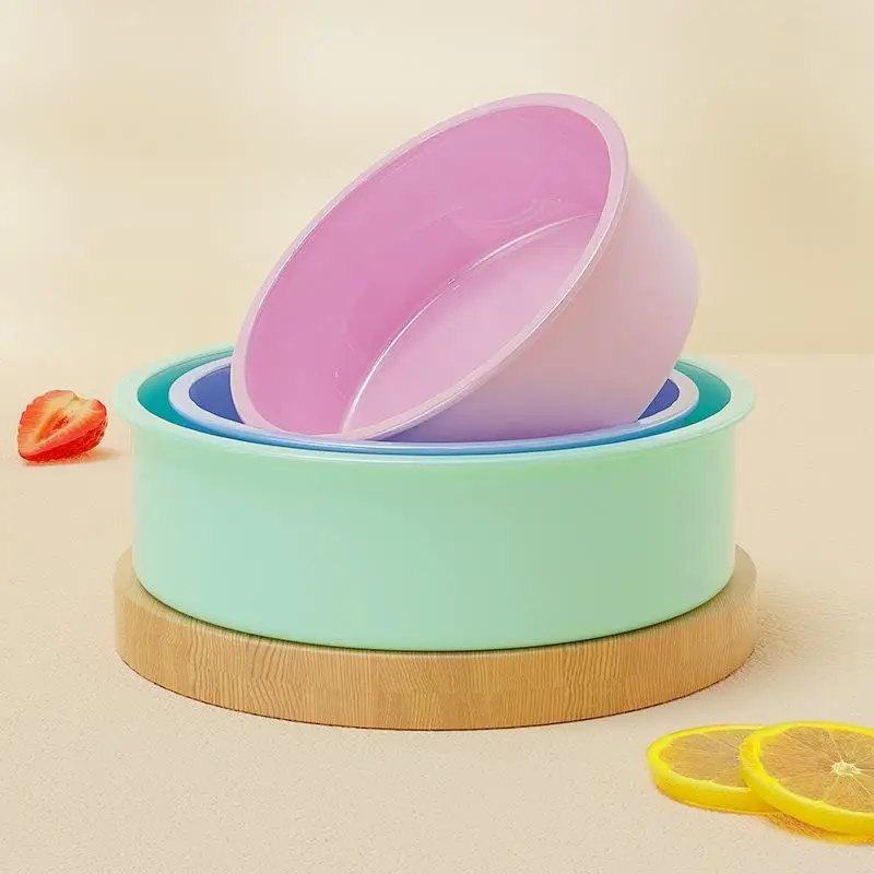 Silicone Cake Mold Non-Stick BPA Free 6/8 Inch Baking Pan for Home DIY Dessert Pastry Kitchen Baking Tools