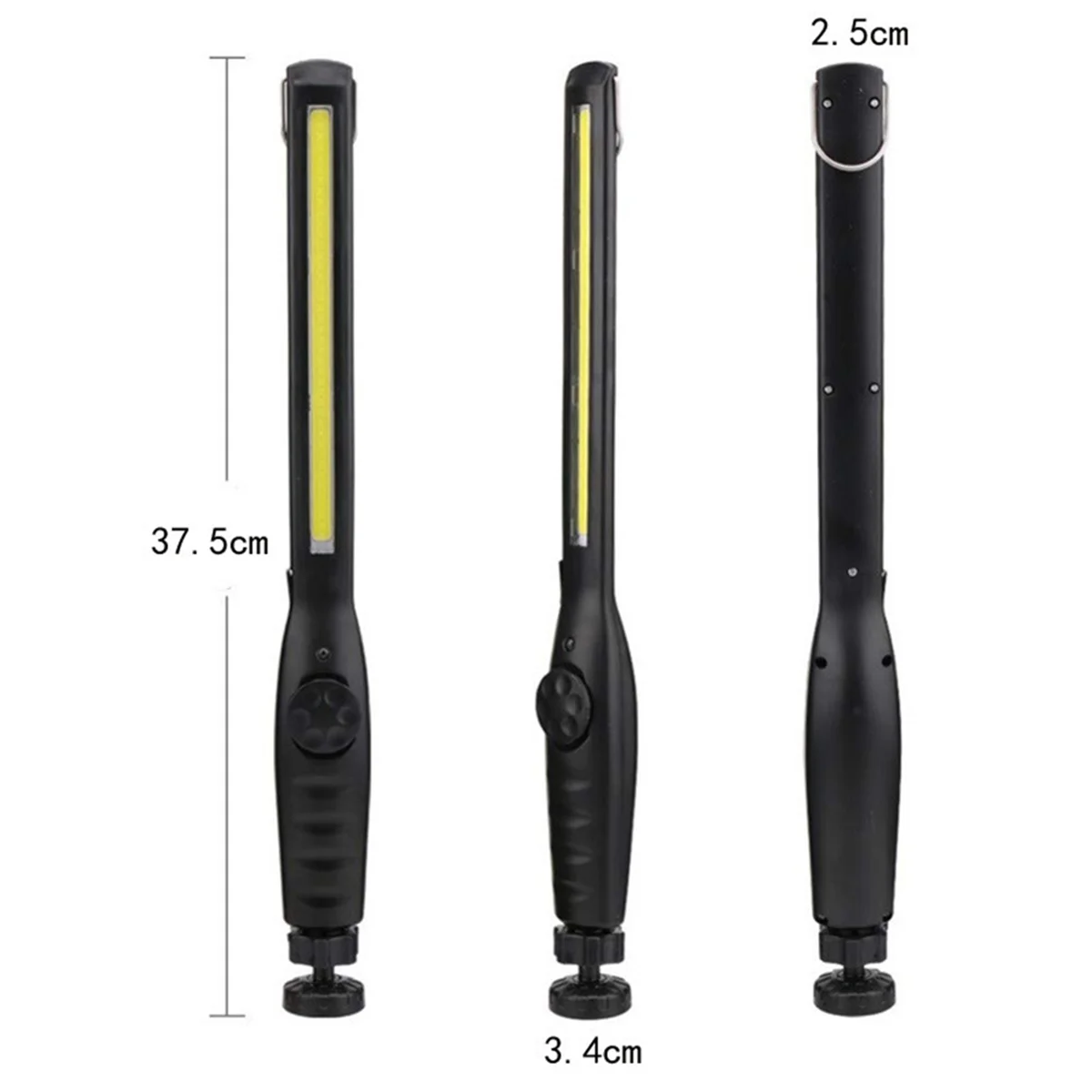 ETRT 4 Uds COB luces de trabajo LED portátiles lámpara de trabajo LED magnética inalámbrica luces de inspección para reparación de automóviles emergencia de garaje en casa