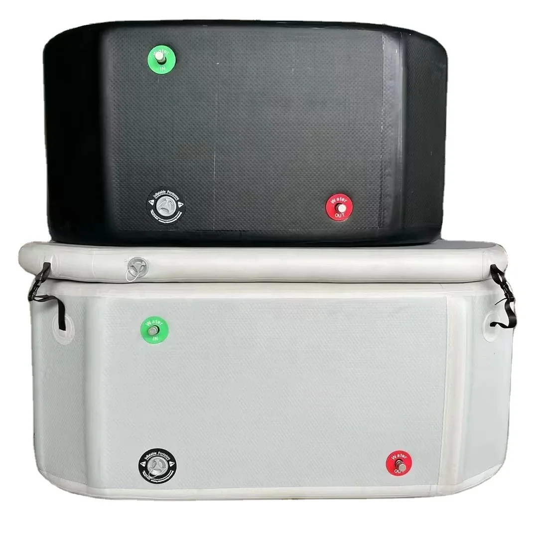 

Настраиваемый современный дизайн, надувная ванна для льда, встроенный охладитель воды, уличный спа, модный фильтр для ванны с холодным погружением