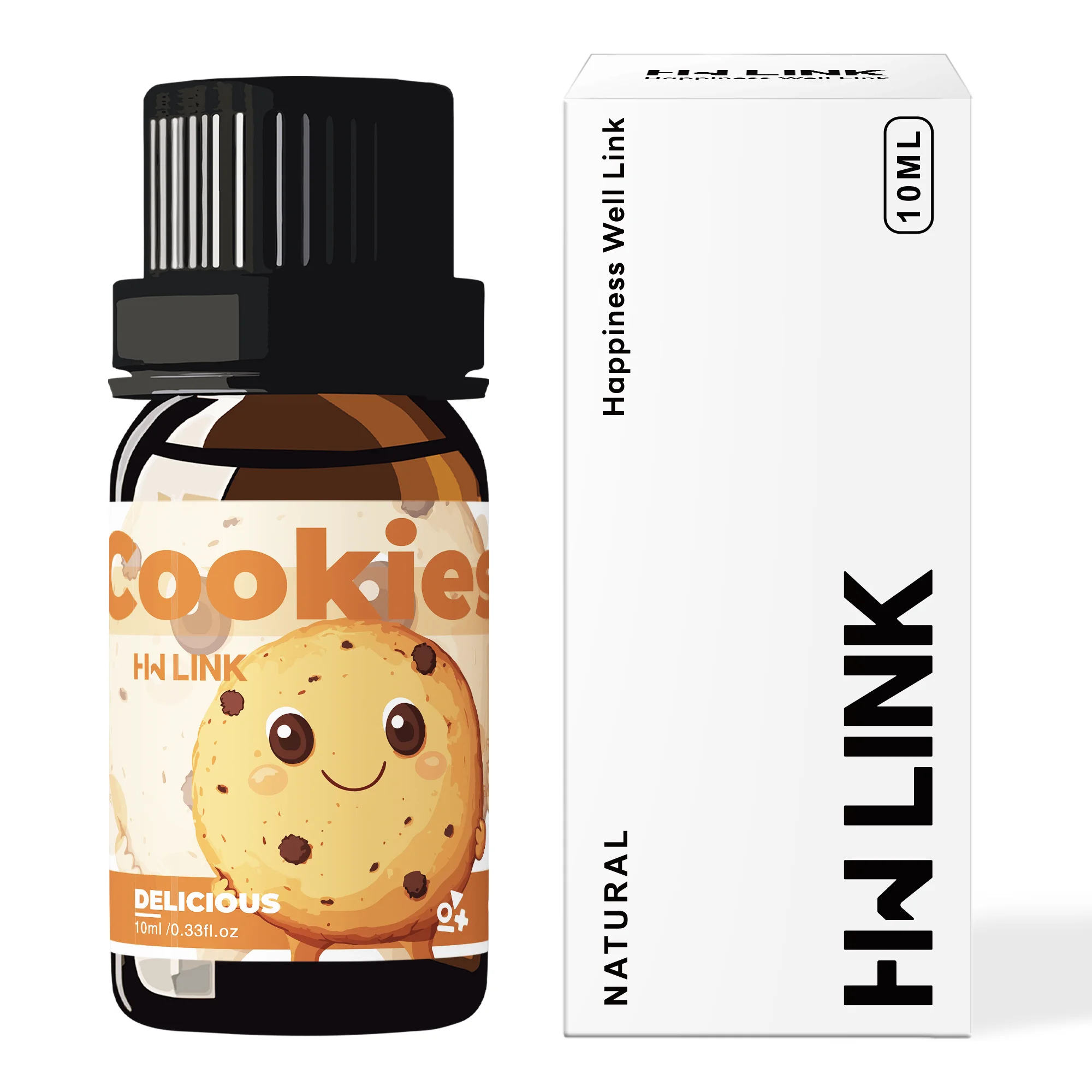 10ml Olejki Eteryczne Cookies Perfumy Esencje Cookies Parfum do Świec, Mydła, Aromaterapii, Dyfuzorów, Nawilżaczy Powietrza Prezenty