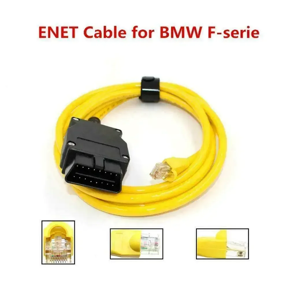 1pcs Newest ENET Date cable for BMW F/G-series ICOM Coding OBD2 Interface Cable For BMW OBDII Scanner Data Tool