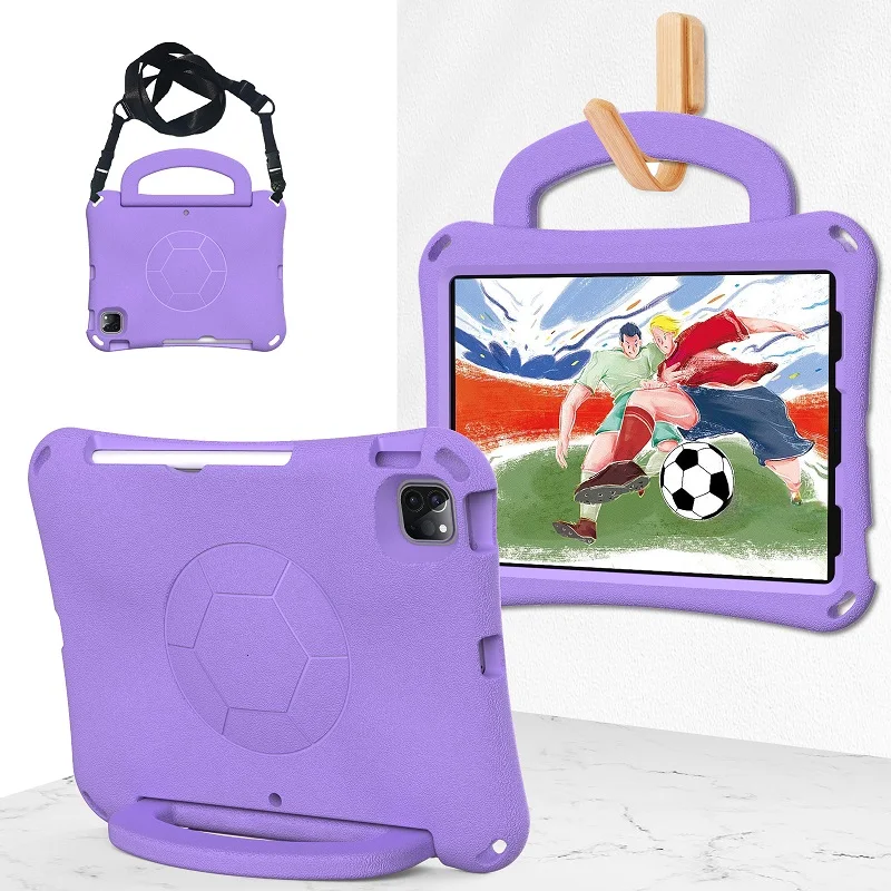 Juste de football OligTablet pour enfants, étui pour iPad 10th Air 4th 5th 10.9 iPad air 11 Pro 11 10.2 7th 8th 9th 3 10.5 9.7 Mini 4 5