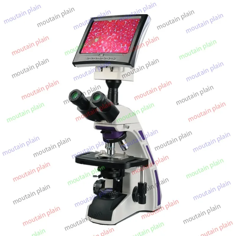 

Цифровой ЖК-микроскоп LCD601 с ахроматическими целями 40X 100X 400X 1000X