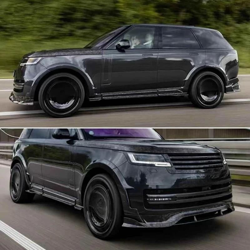 LR 2020-2024 Executive Edition MSY Wide Body Kit Carbon Fiber Front Lip Skirt Rear Diffuser Spoiler Hood