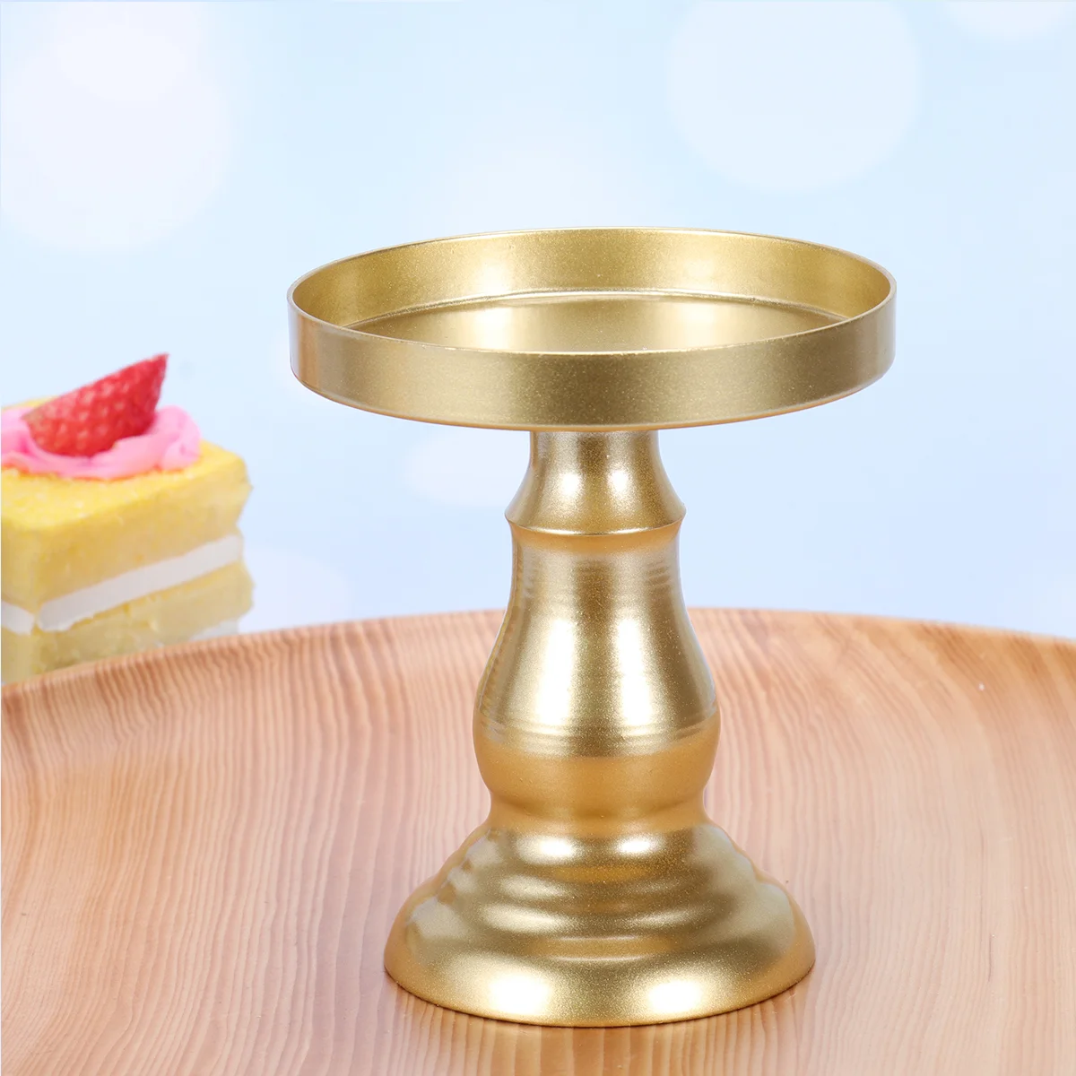 1PC Wedding Cake Rack Party Dessert Table Cake Rack Metal Cake Display Tray Delicate Cake Refreshments Tray Dessert Plate for Ev