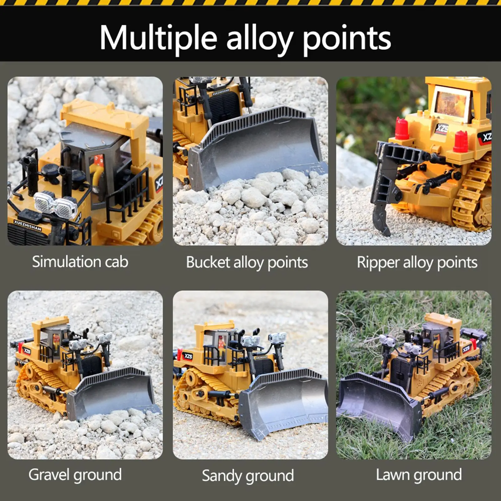 Remote Control Excavator RC Construction Vehicle 9 Channel Full Function