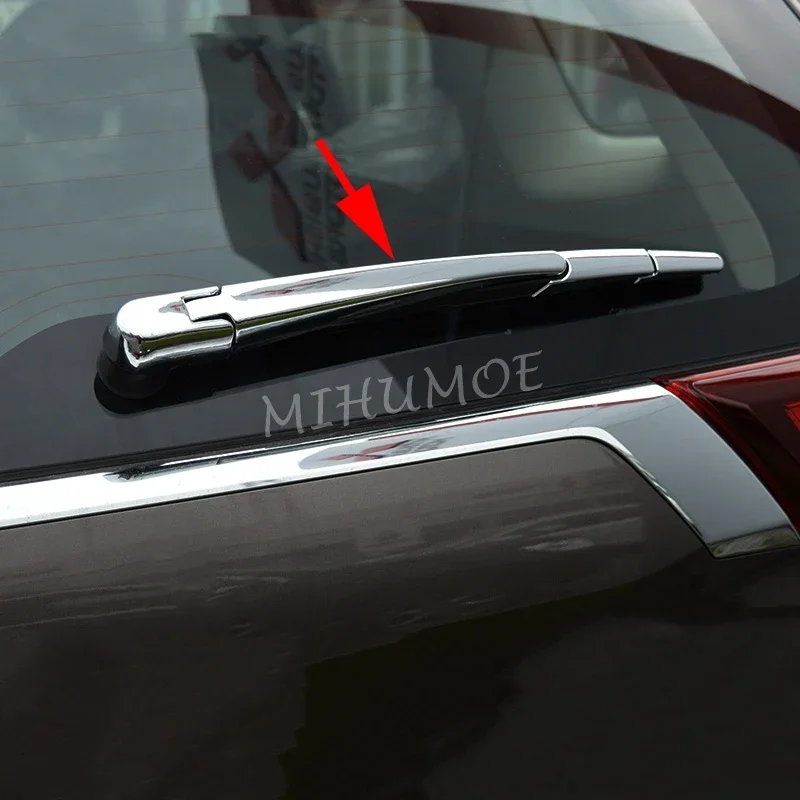 

Chrome Rear Wiper Cover Trims Stylish For Mitsubishi Outlander 2013-2021 Accessories