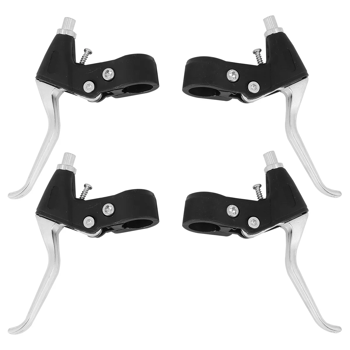 

2Pairs Bike Brake Lever Universal Aluminum Alloy Strong Reliable Brake Handle for Road Mountain Bike Cycling Accessories