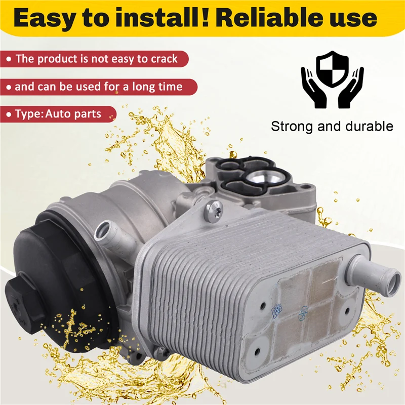 

31359138 Engine Oil Filter Housing Aluminum For VOLVO XC90 3.2 MK1 Oil Radiator Cooler