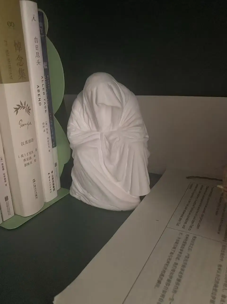 Grim Reaper Cloaked Faceless Plaster Sculpture Aroma Stone Desk Decor Quirky Gift Nordic Home Decor