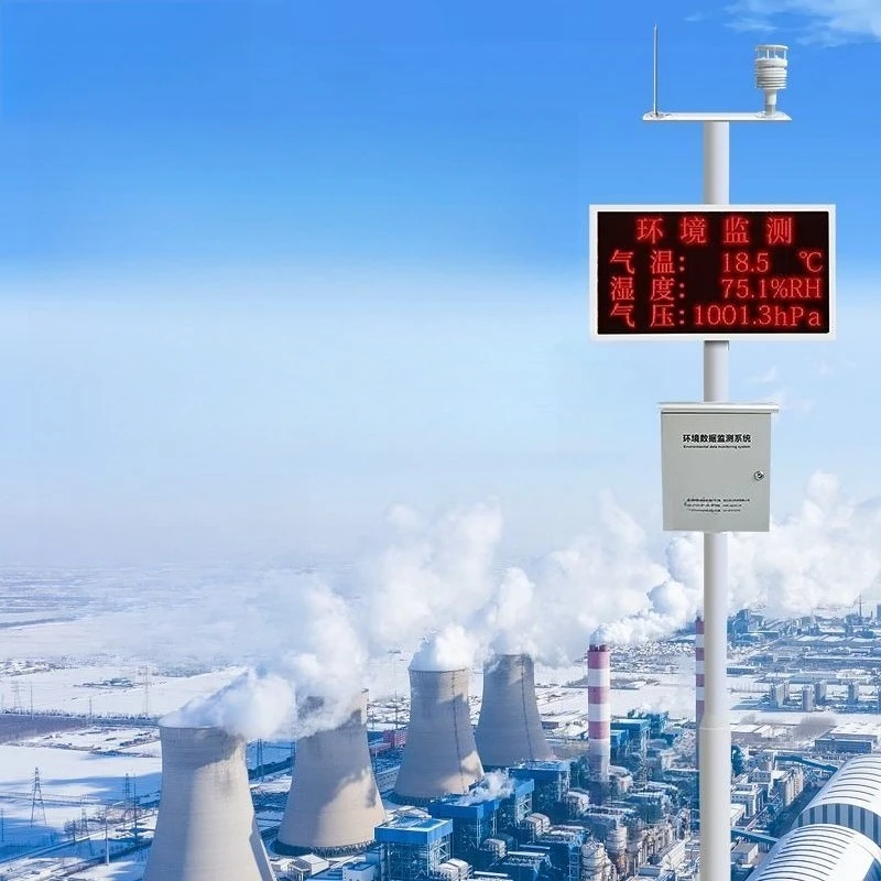 Special weather station for chemical plants, emergency meteorological environment monitor for chemical plants