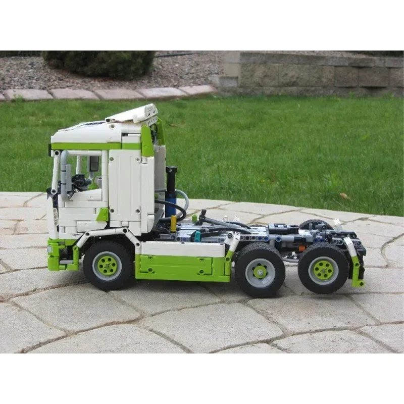 MOC-152547 Technic R500 6X2 Transport Truck Bouwsteen Model 1530 Onderdelen Kinderen Verjaardag Bouwsteen Speelgoed Cadeau