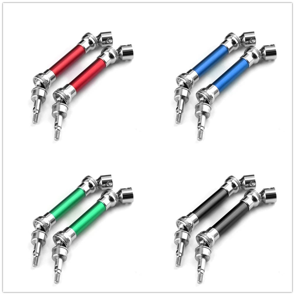 WOWFU-Metalen Voor En Achter Aandrijfas Voor Arrma 1/10 Typhon SENTON Graniet VORTEKS Oude Grote Rock V2 3S BLX Upgrades Onderdelen