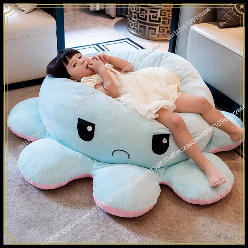 Large Octopus Throw Pillow Cushion Living Room Sofa Pillow Office Student Dormitory Backrest Cushion Bed Bedroom